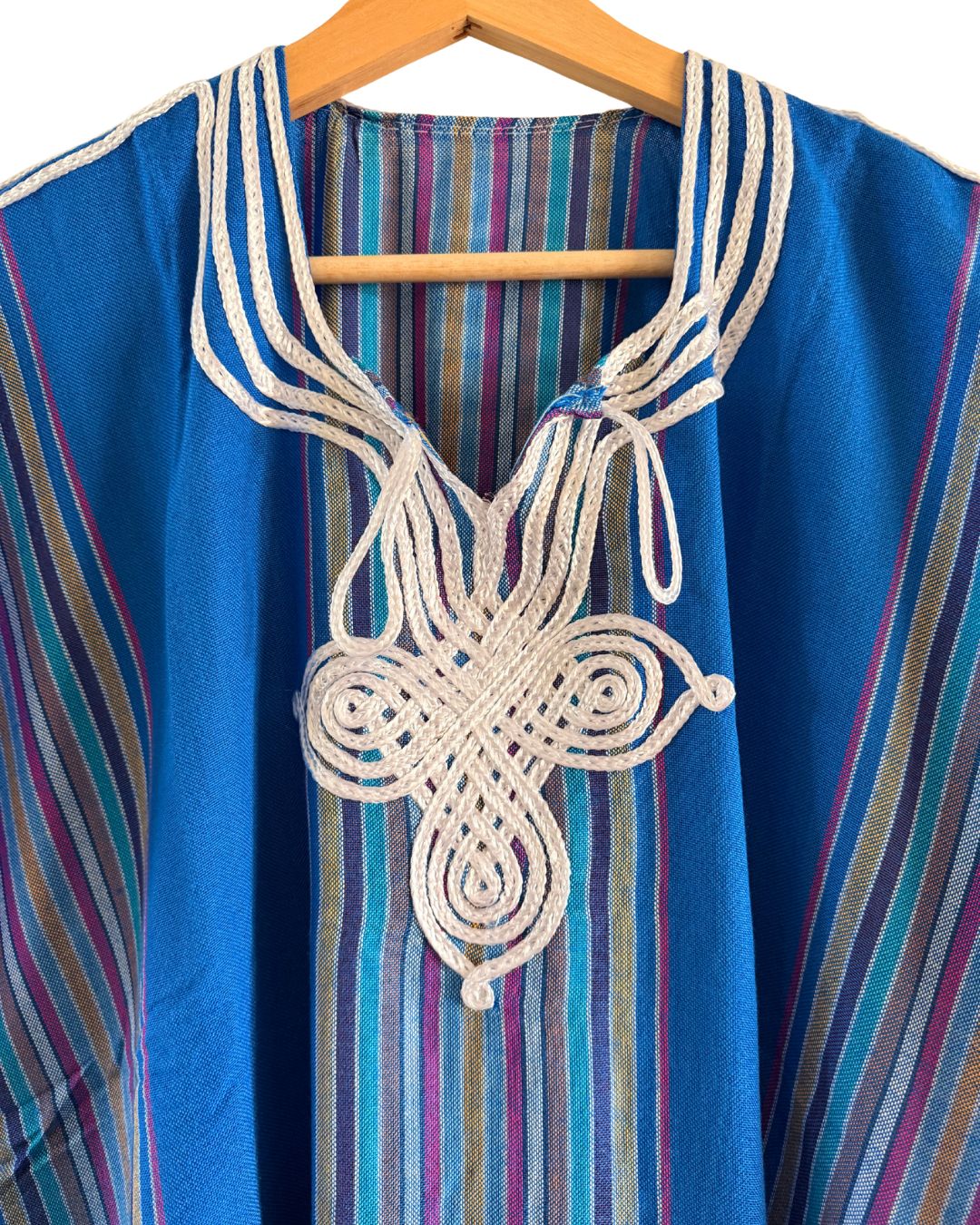 Marokkaanse huisjurk blauw