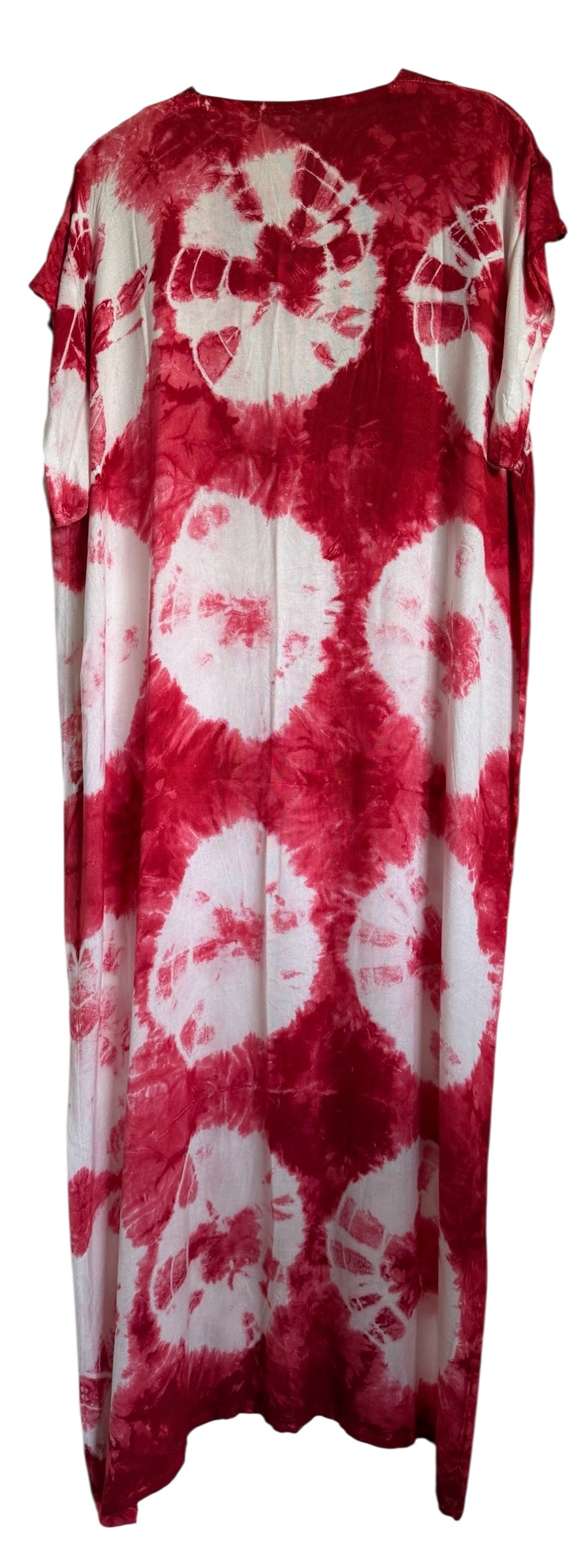 Marokkaanse huisjurk rood met wit