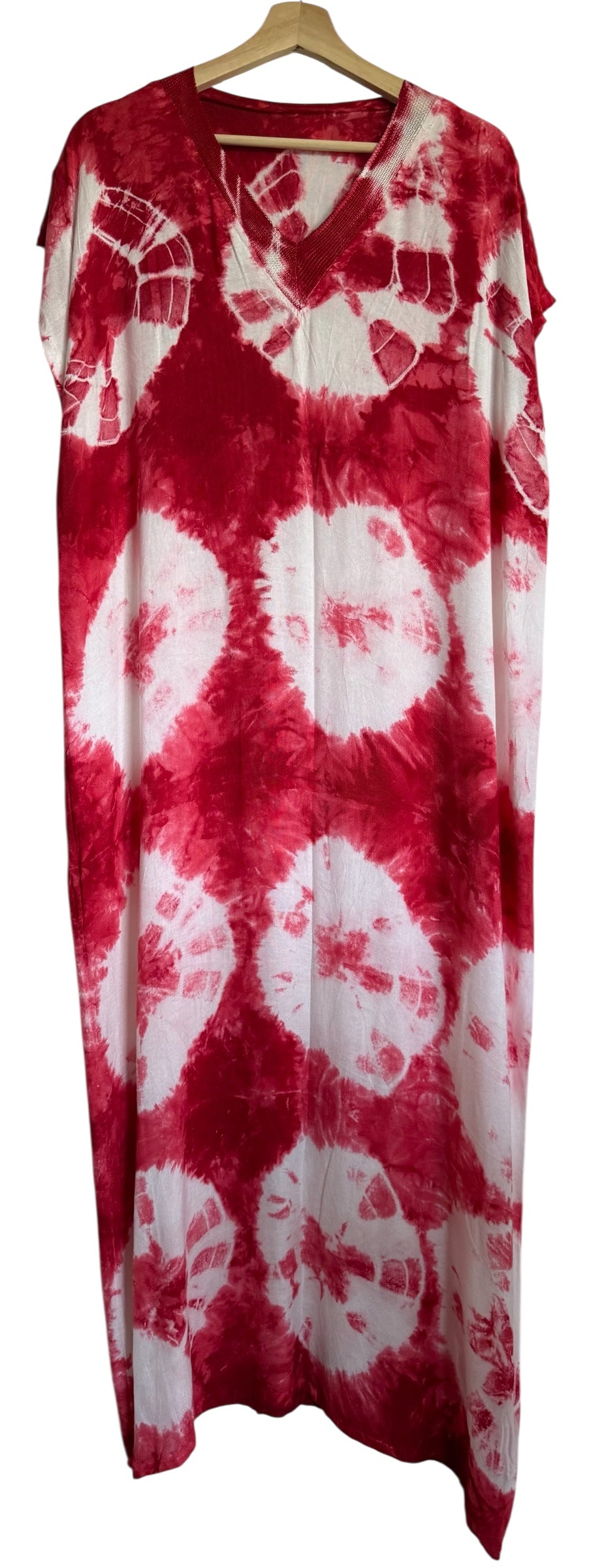 Marokkaanse huisjurk rood wit