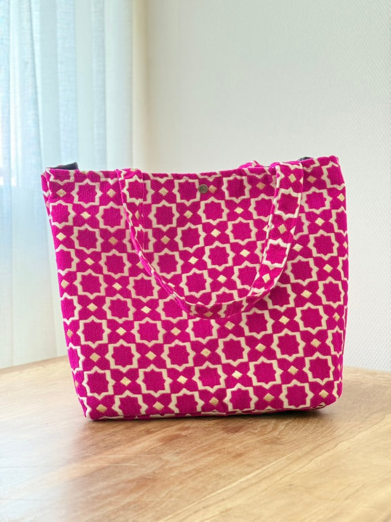 Marokkaanse shopper roze