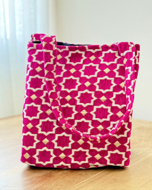 roze Marokkaanse shopper