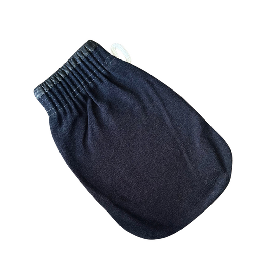 Zwarte scrub handschoen