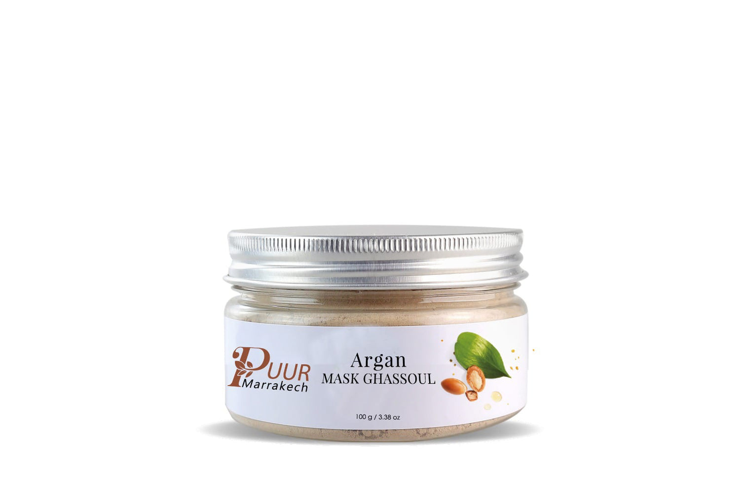 Argan mask ghassoul