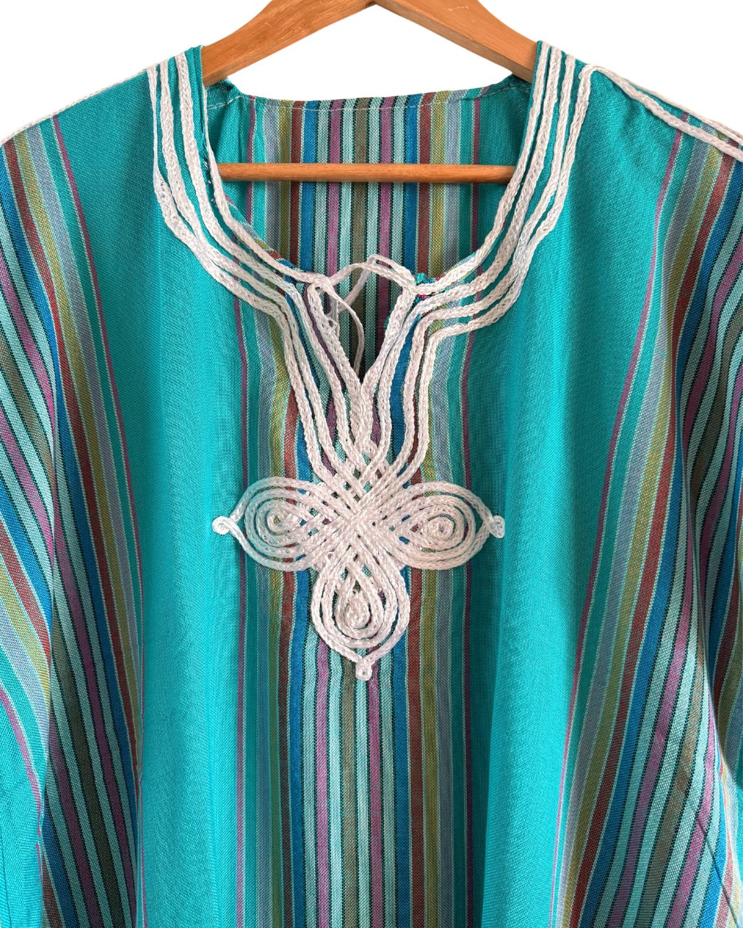 Marokkaanse huisjurk turquoise