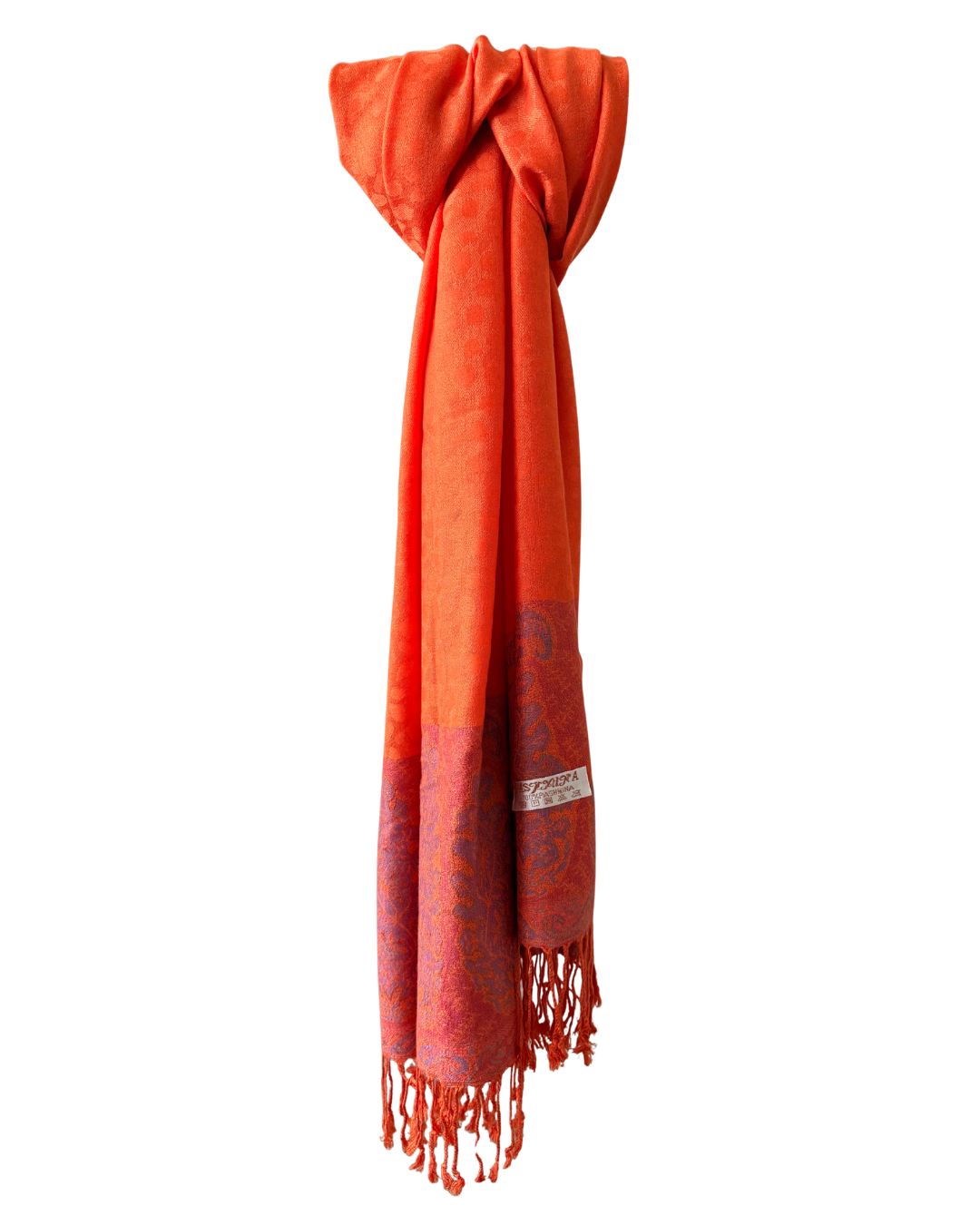 Pashmina sjaal oranje