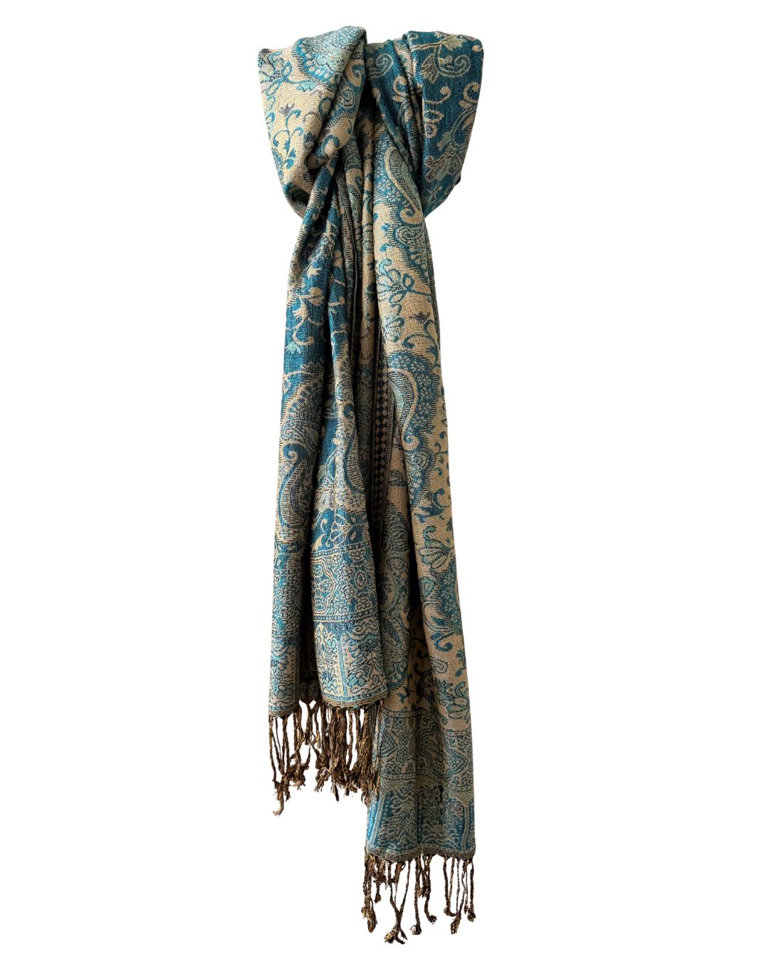 Pashmina sjaal groen