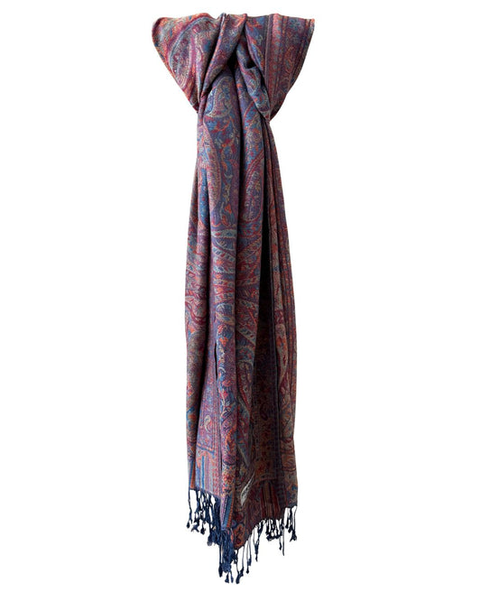 Pashmina sjaal paars
