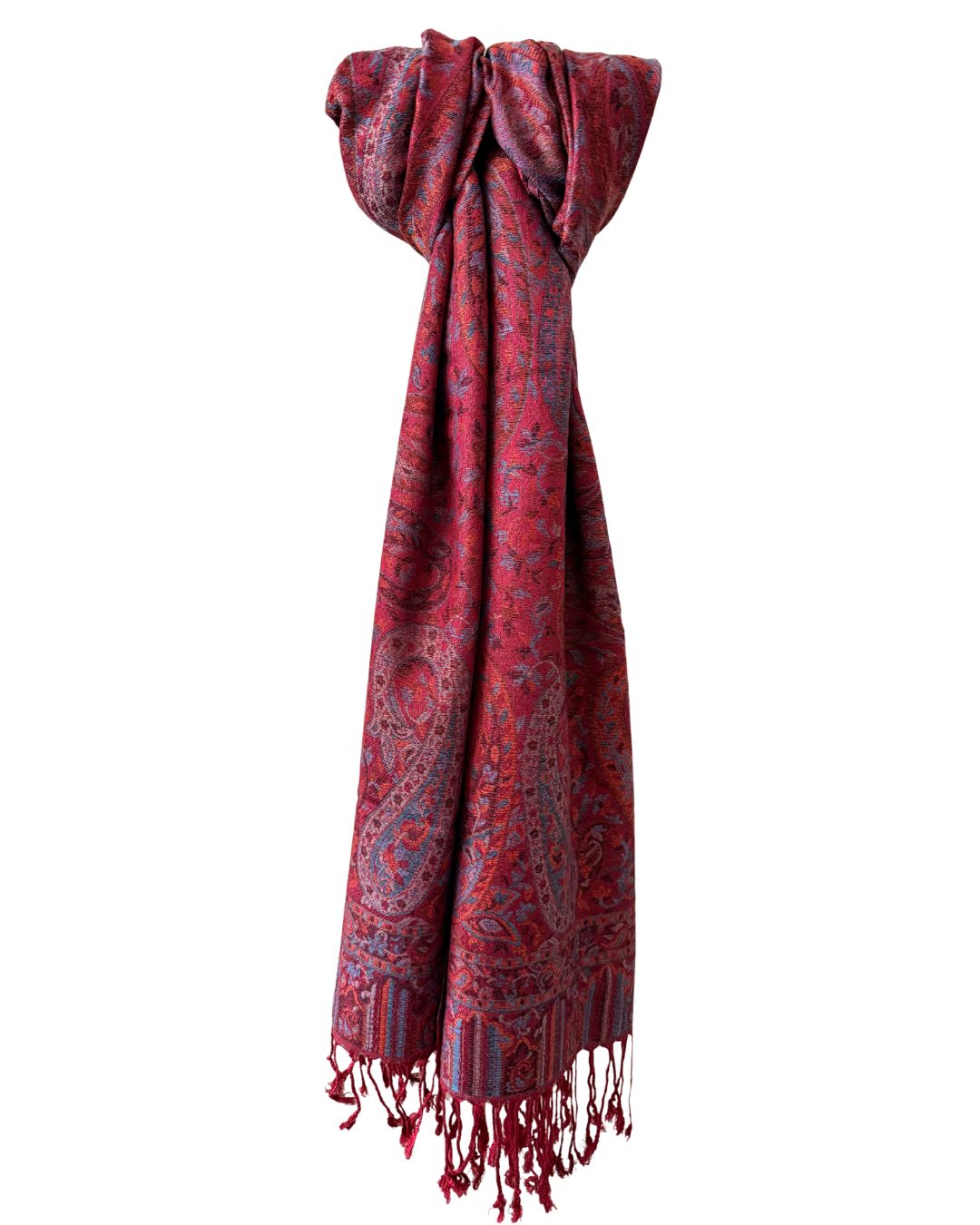 Pashmina sjaal rood