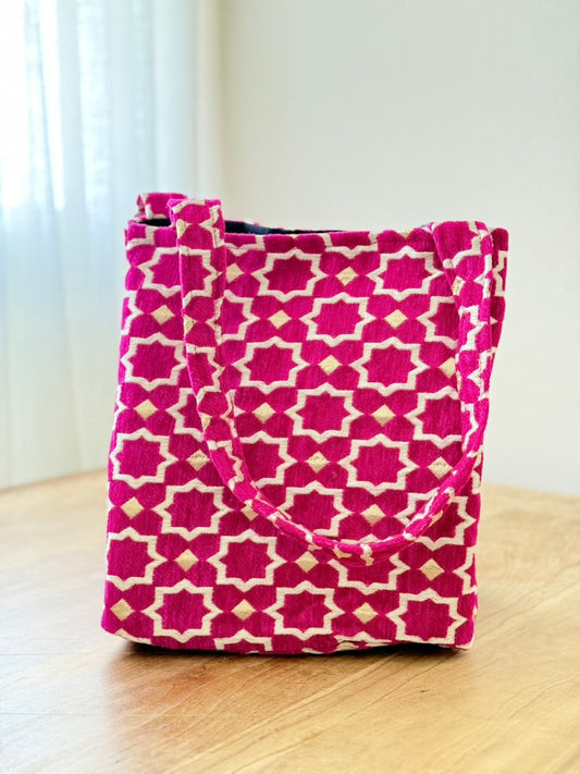 roze Marokkaanse shopper